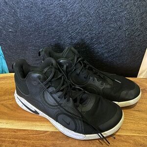 Nike Fly by Mid 2 Men's Sneakers Black/Red/White, Size 13